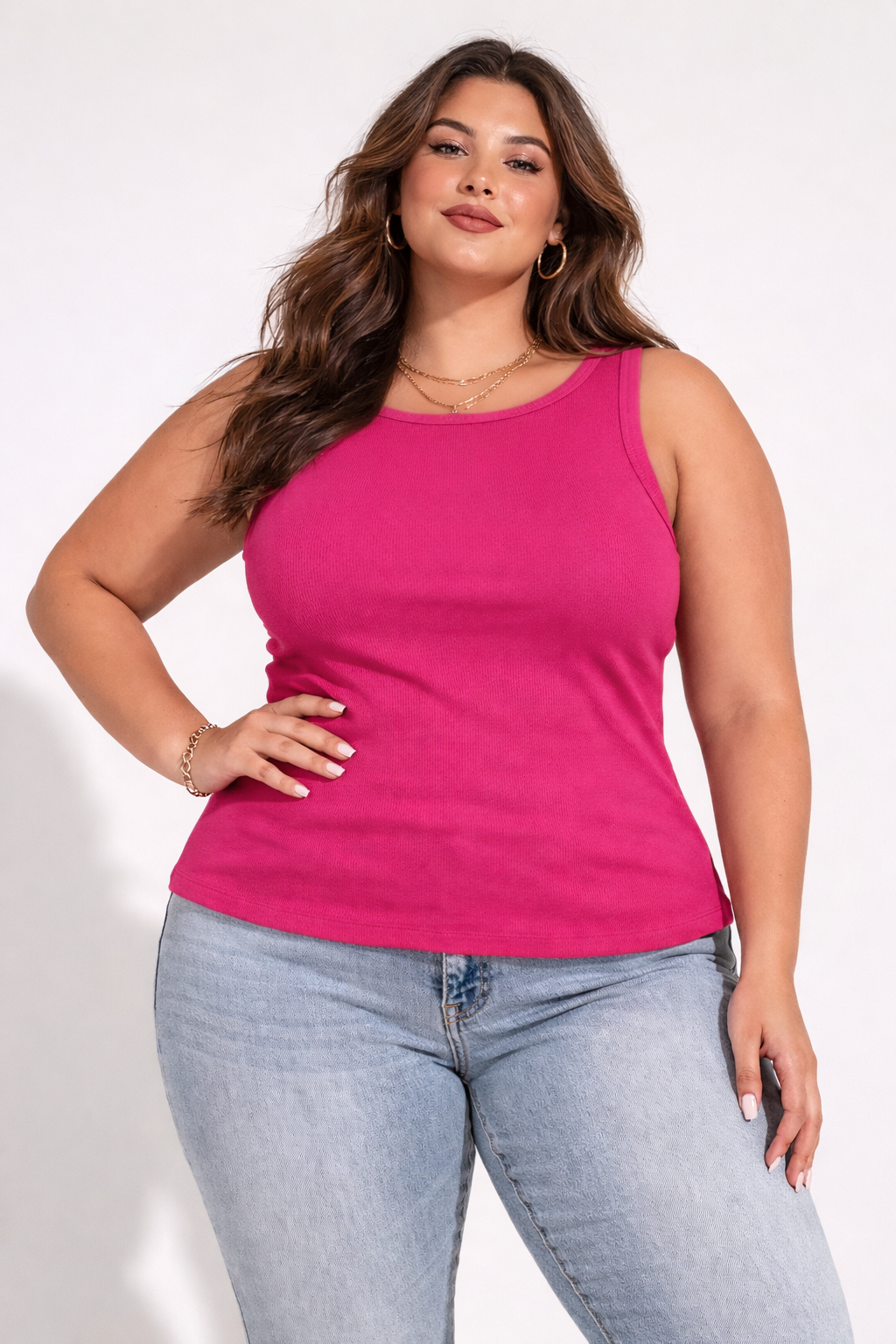 Ribbed Knit Tank Top