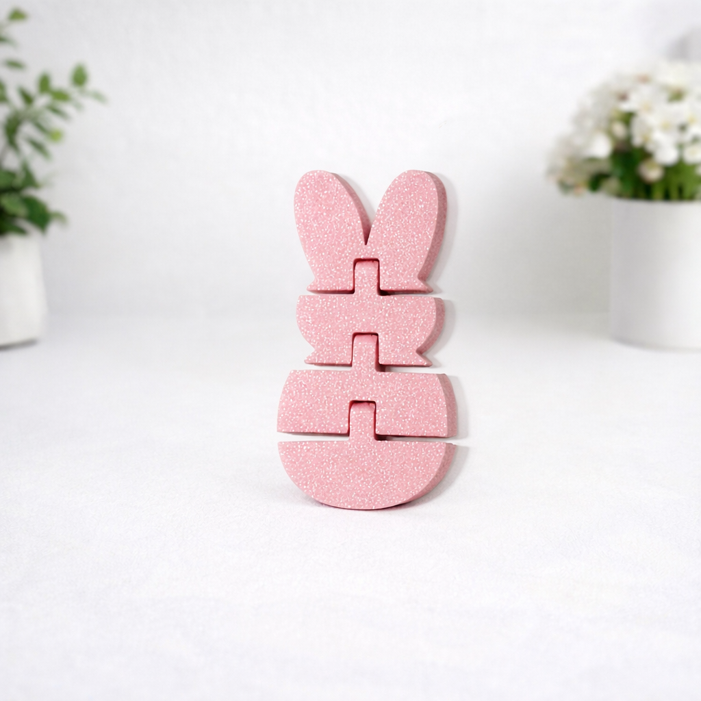Glitter Bunny Fidget Toy