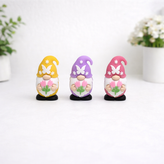 Mini Gnome Figurine Set