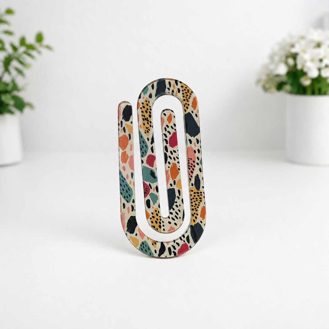 Confetti Pop Jumbo Paperclip