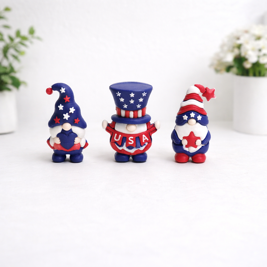 Mini Gnome Figurine Set