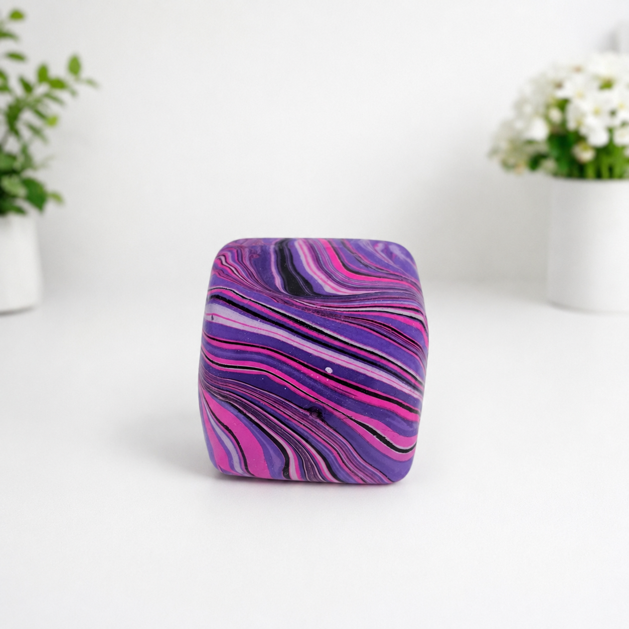 Marble Swirl Squish Cubes