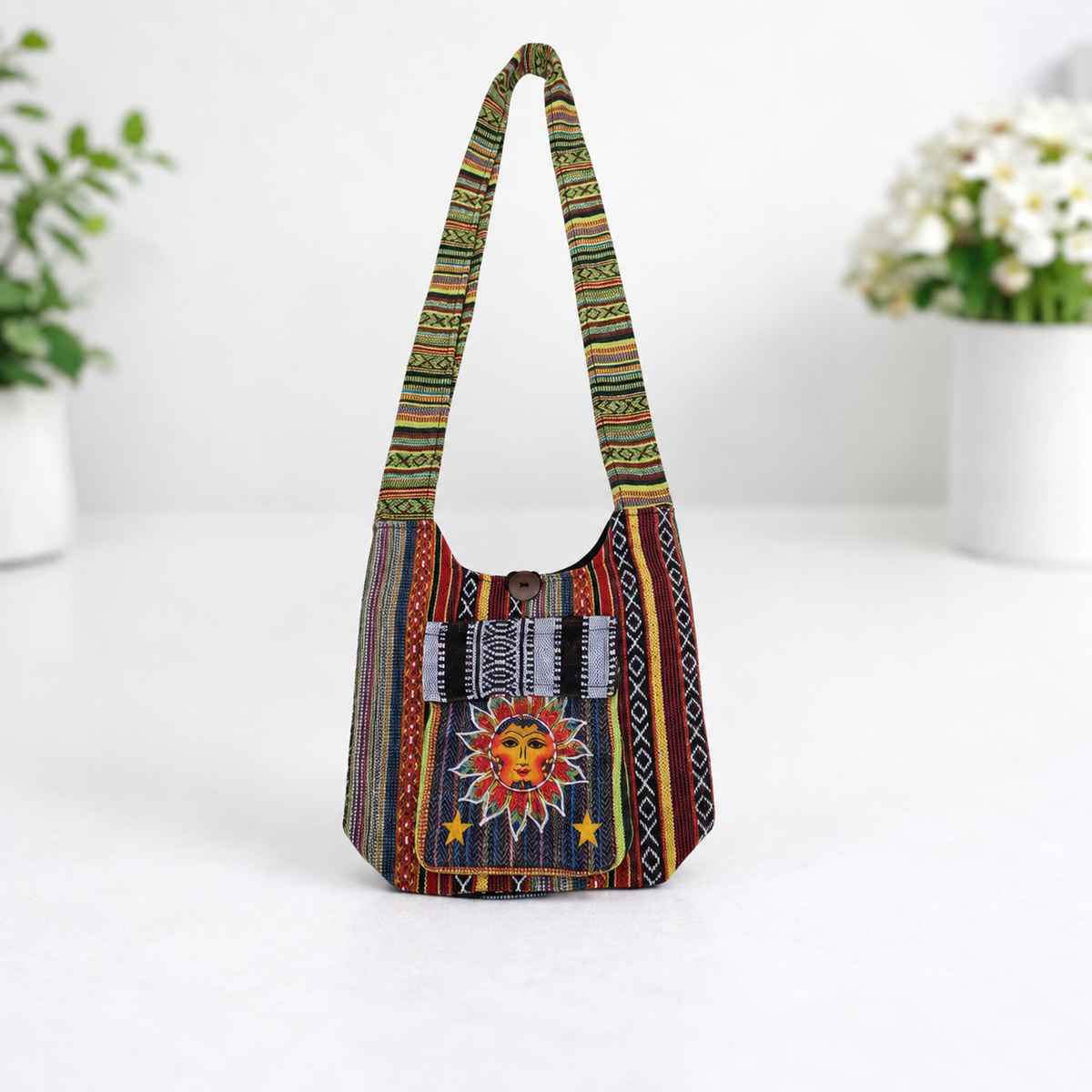 Multi Color Pocket Sun Mini Bag