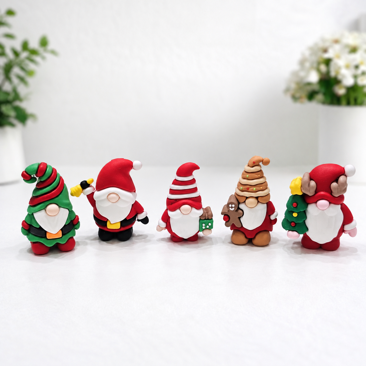 Mini Gnome Figurine Set