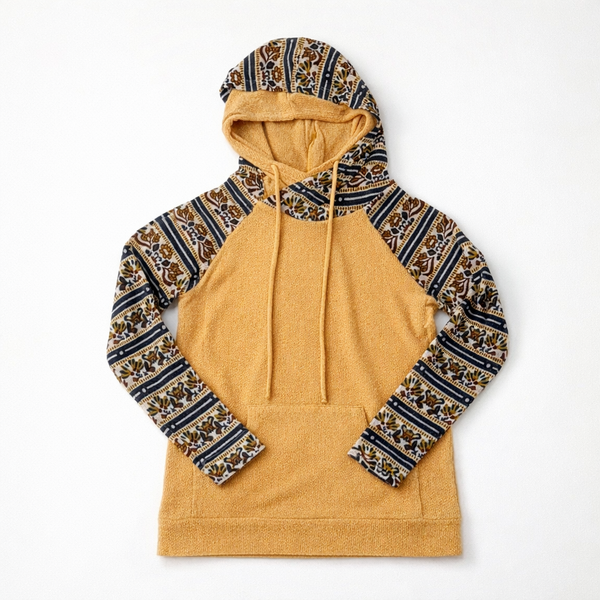 Golden Trail Double Hooded Sweatshirt