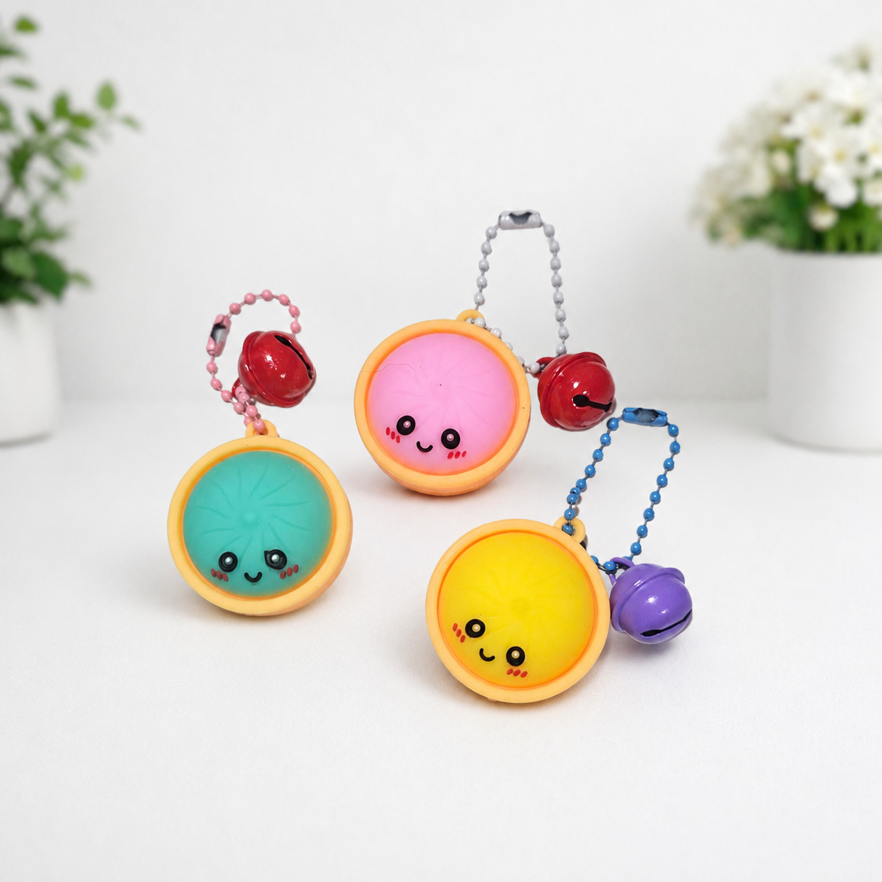 Mini Dumpling Keychain