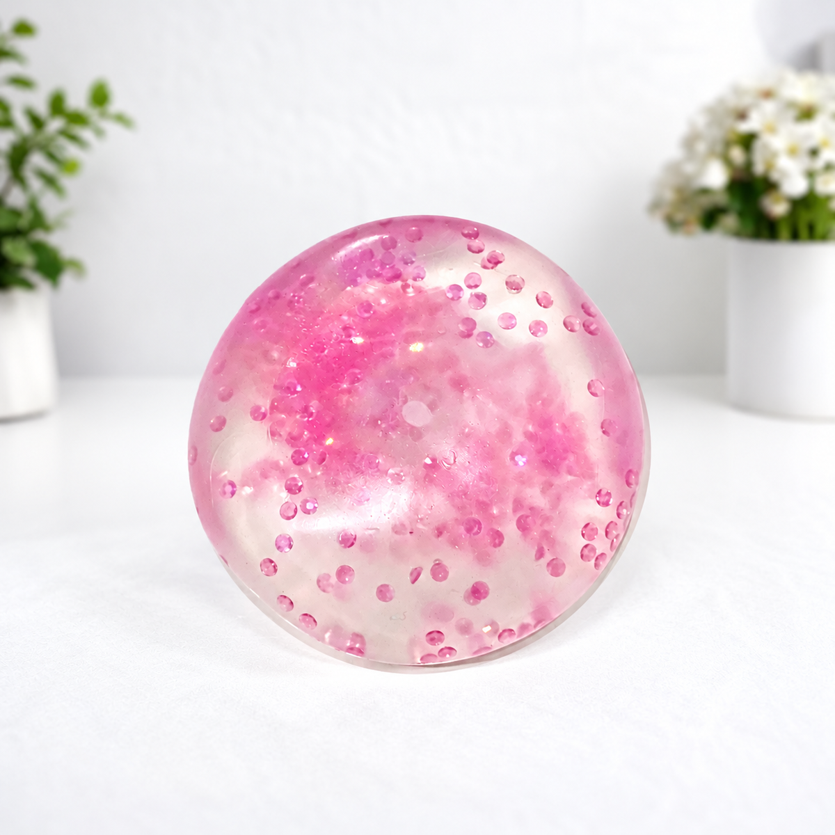 Coconut Oil Diamond Squishy Ball