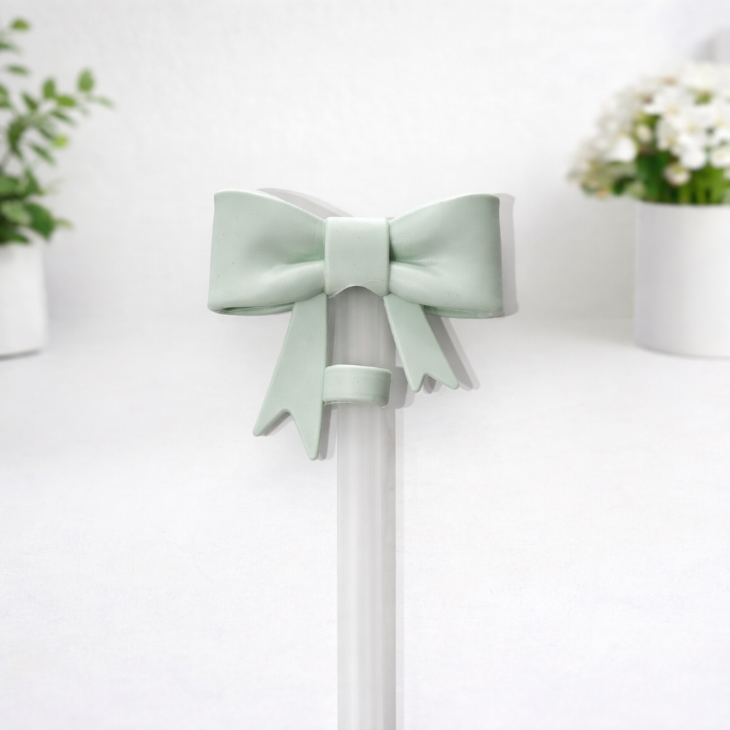 Bow Straw Topper