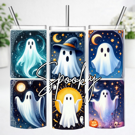 Spooky Ghost Gallery Tumbler
