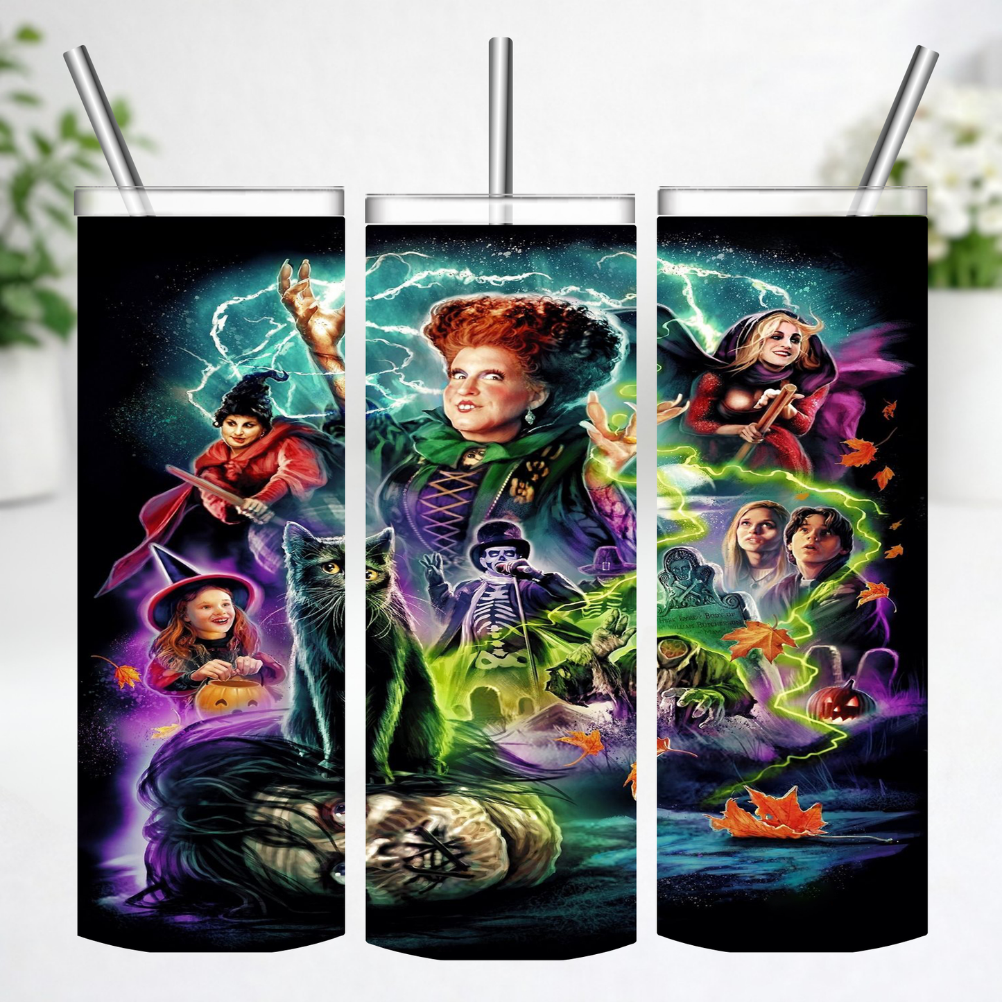 Spellbound Sisters Halloween Tumbler