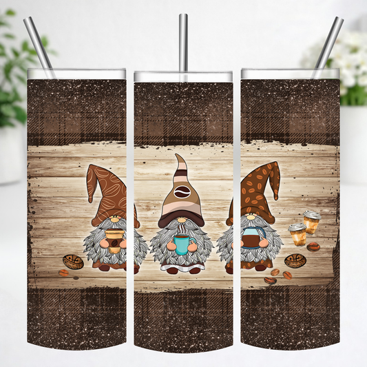 Coffee Lover Gnome Tumbler