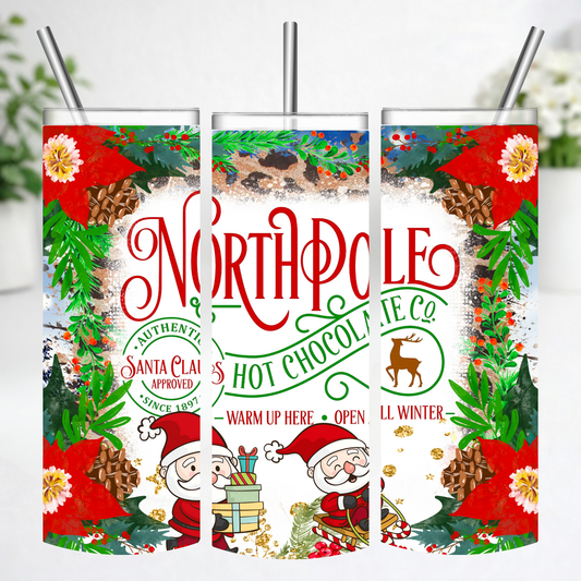 North Pole Hot Chocolate Tumbler