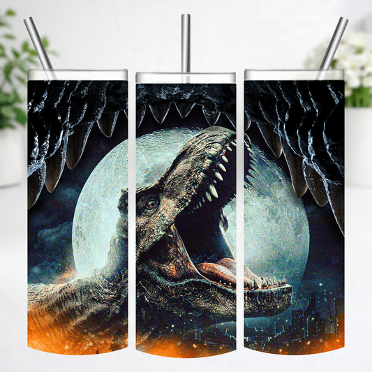 Jurassic Moon Predator Tumbler
