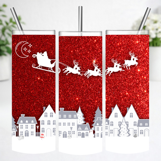 Santa’s Midnight Flight Tumbler