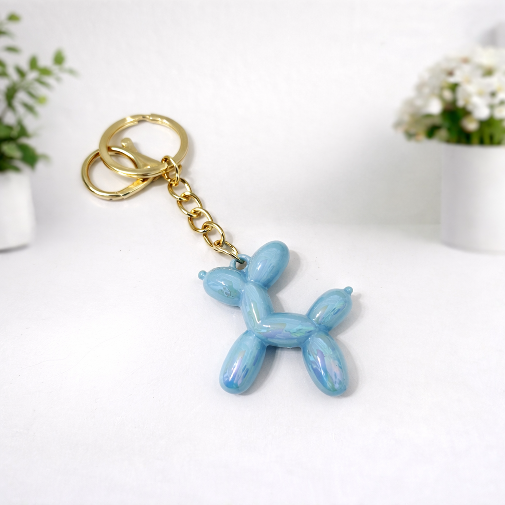 Balloon Dog Keychain