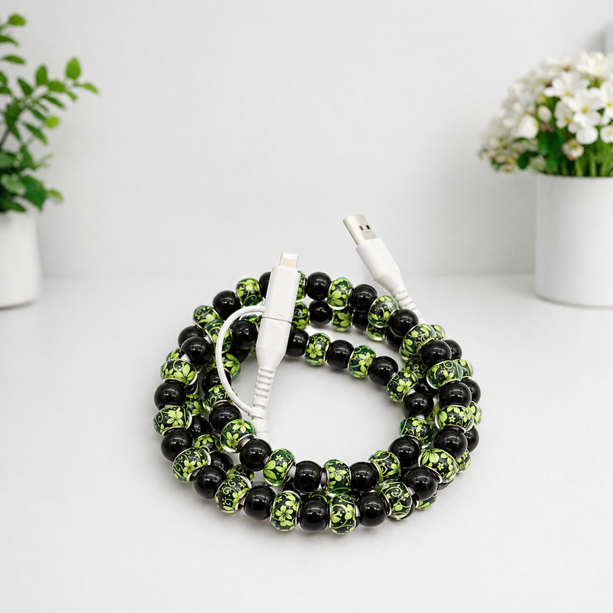 Charging Cord - Beaded