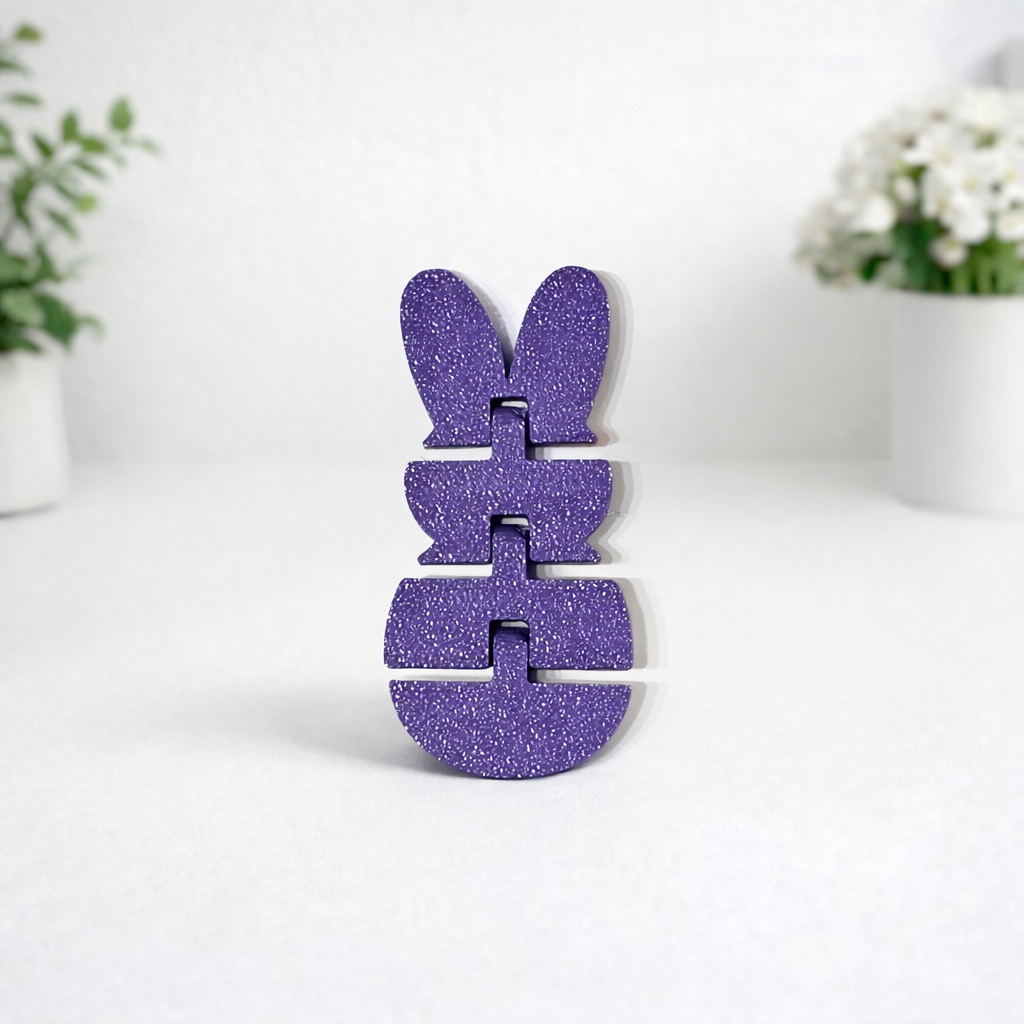 Glitter Bunny Fidget Toy