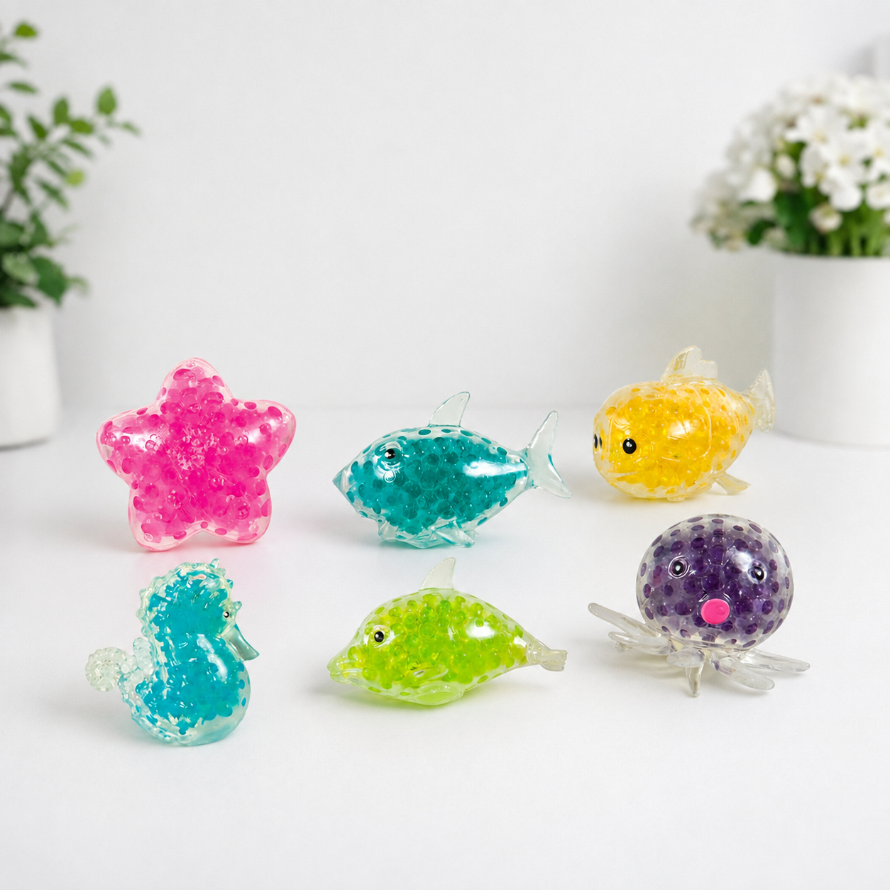 Small Sealife Boba Squishy
