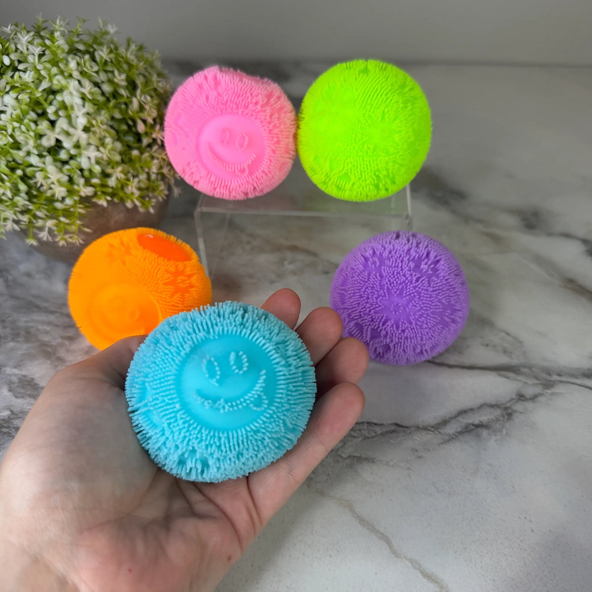 Fuzzy Dough Ball 🌈✨