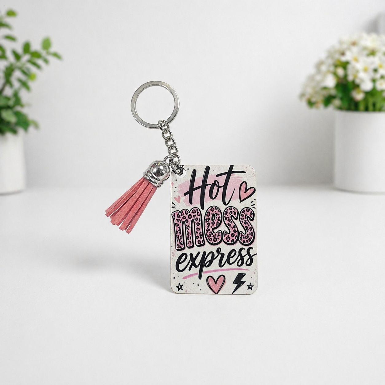 Printed Statement Keychains – Fun, Functional & Totally You