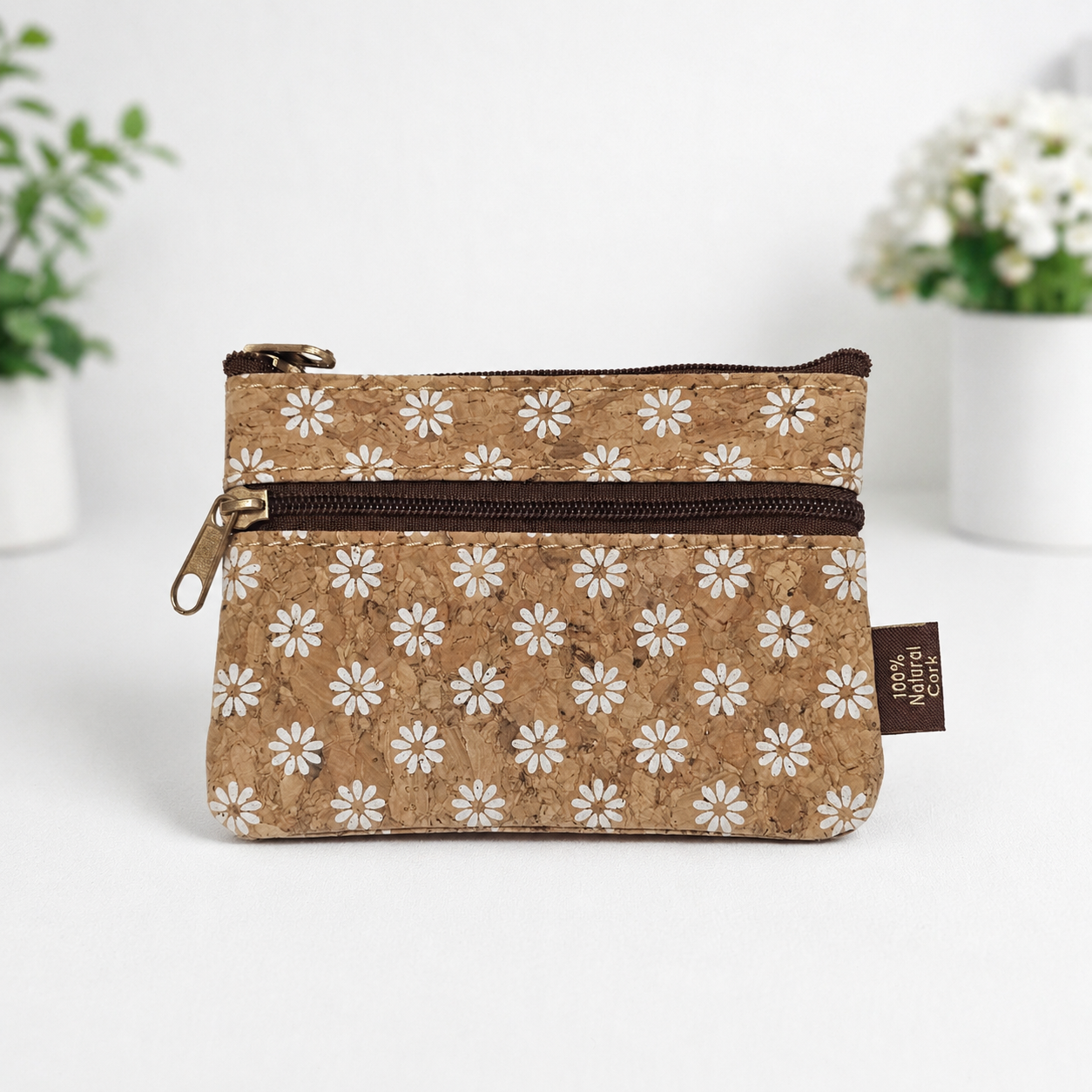 100% Cork Coin Purse