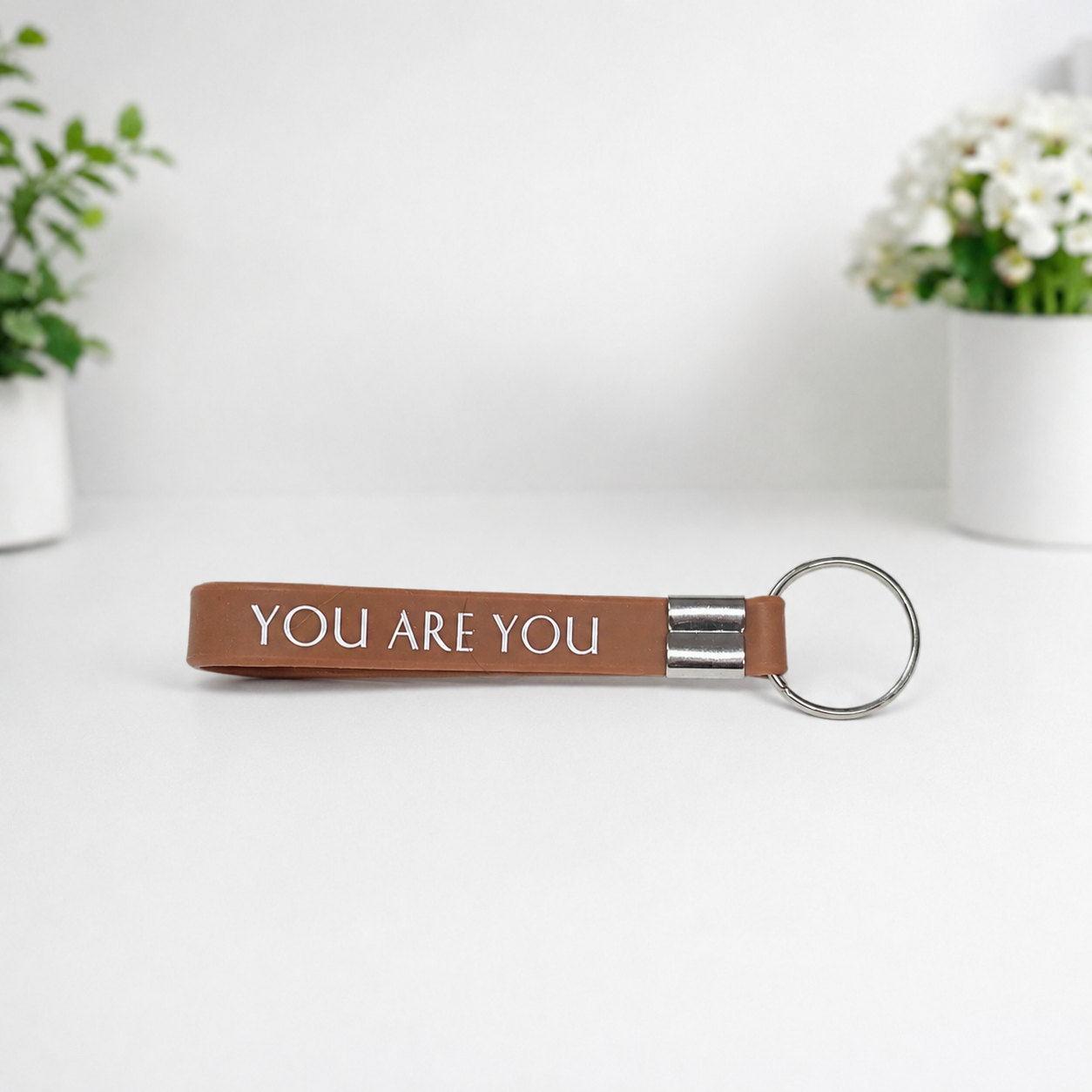 Affirmation Silicone Keychain