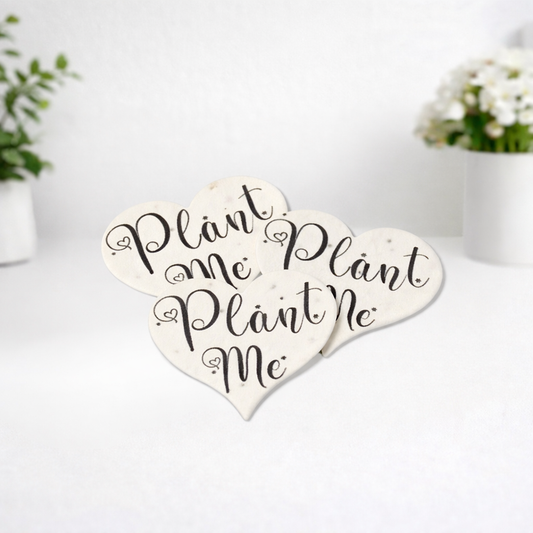 Plant Me Seed Paper Heart 🌱💚