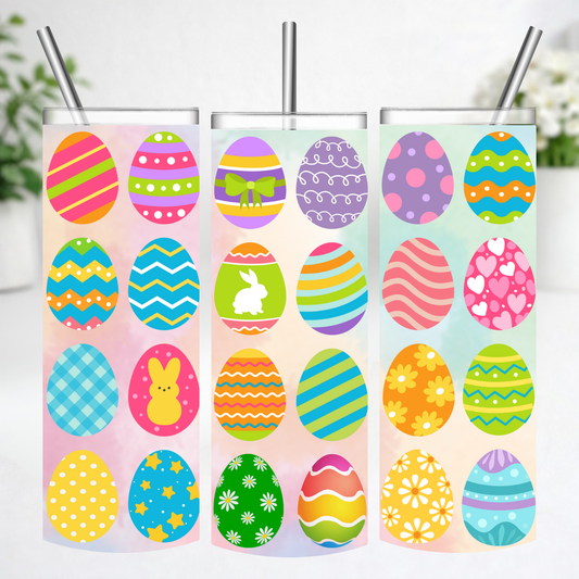 Colorful Easter Egg Parade Tumbler