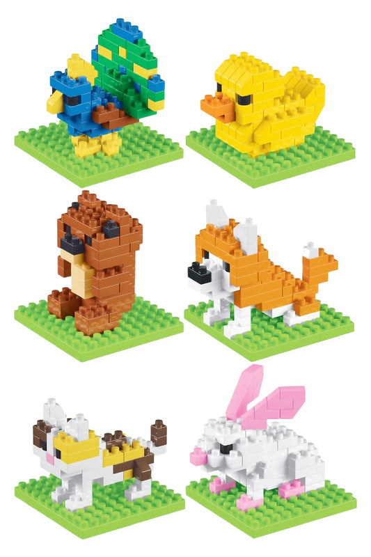 Animal Pals Zoo Babies DIY Mini Building Blocks