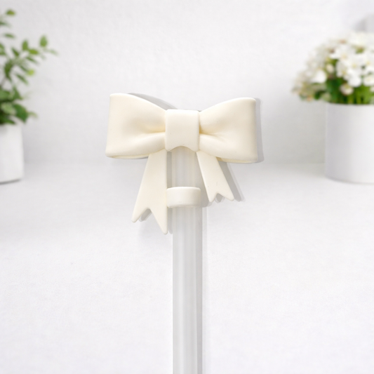 Bow Straw Topper