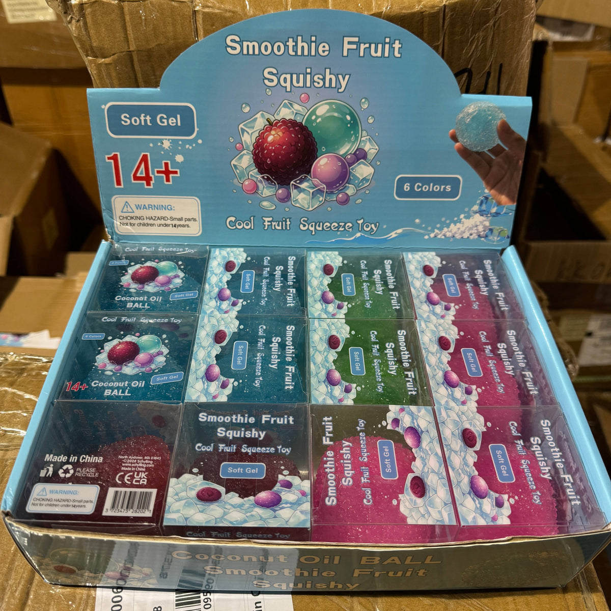 Fruit Icy Slushy Ball Squishy