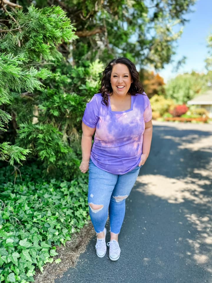 Martha Square Neck Top