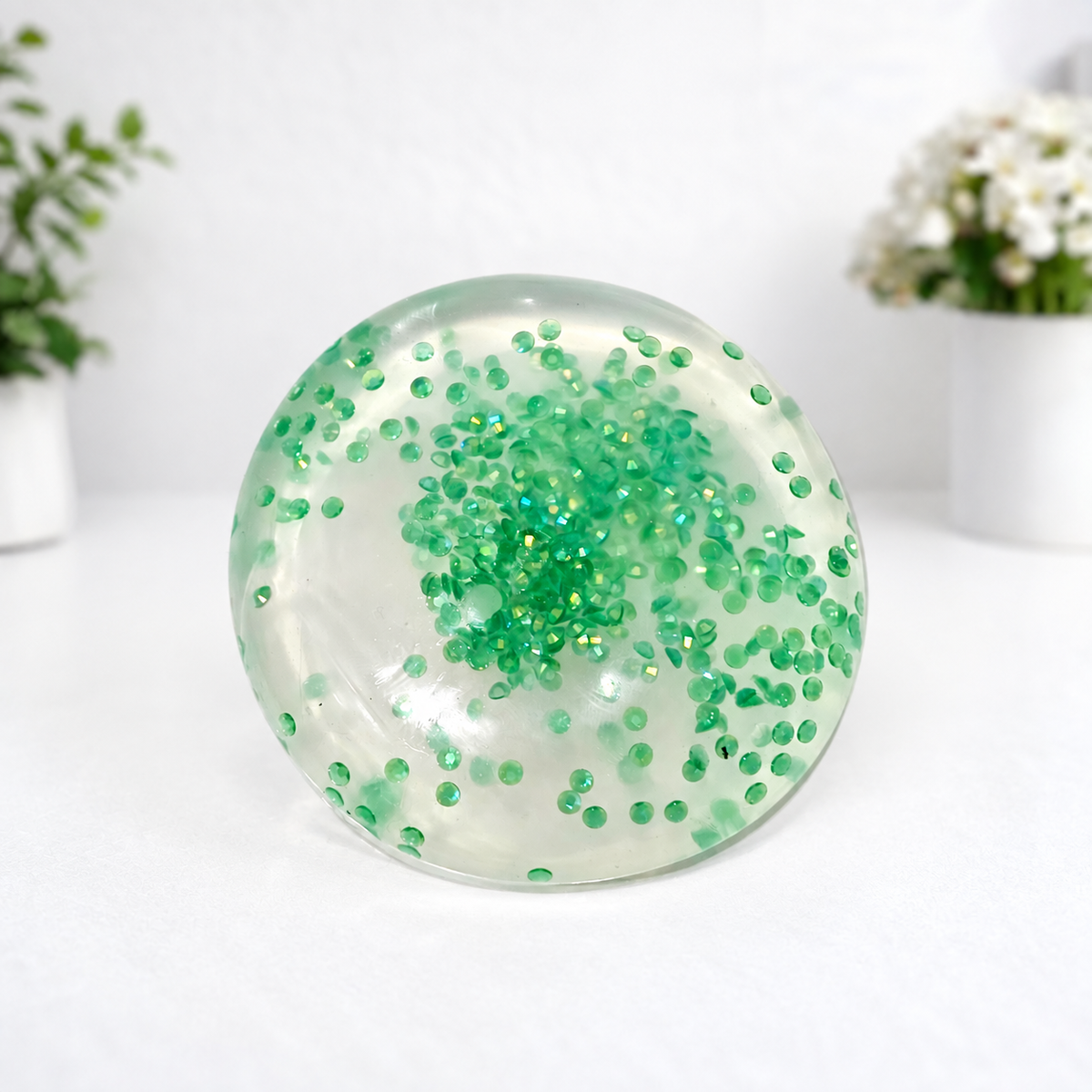 Coconut Oil Diamond Squishy Ball