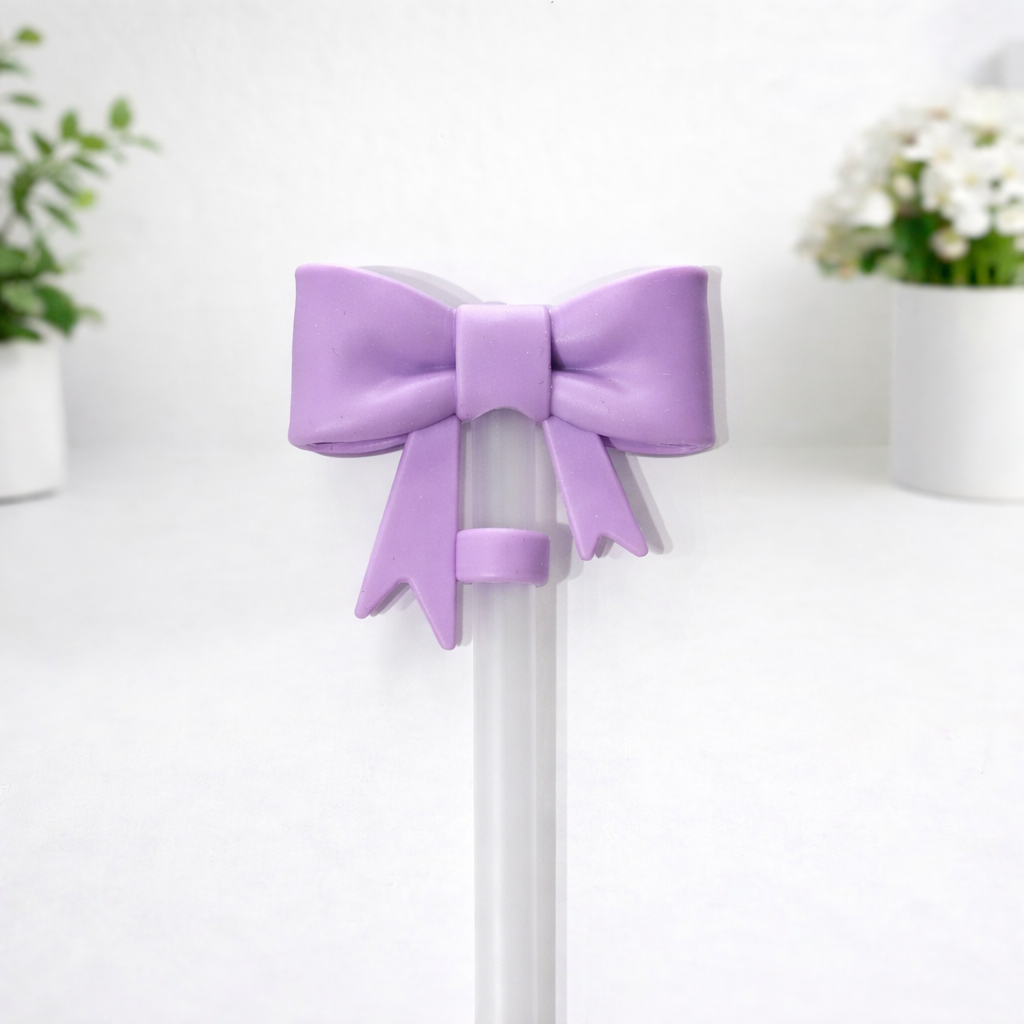 Bow Straw Topper