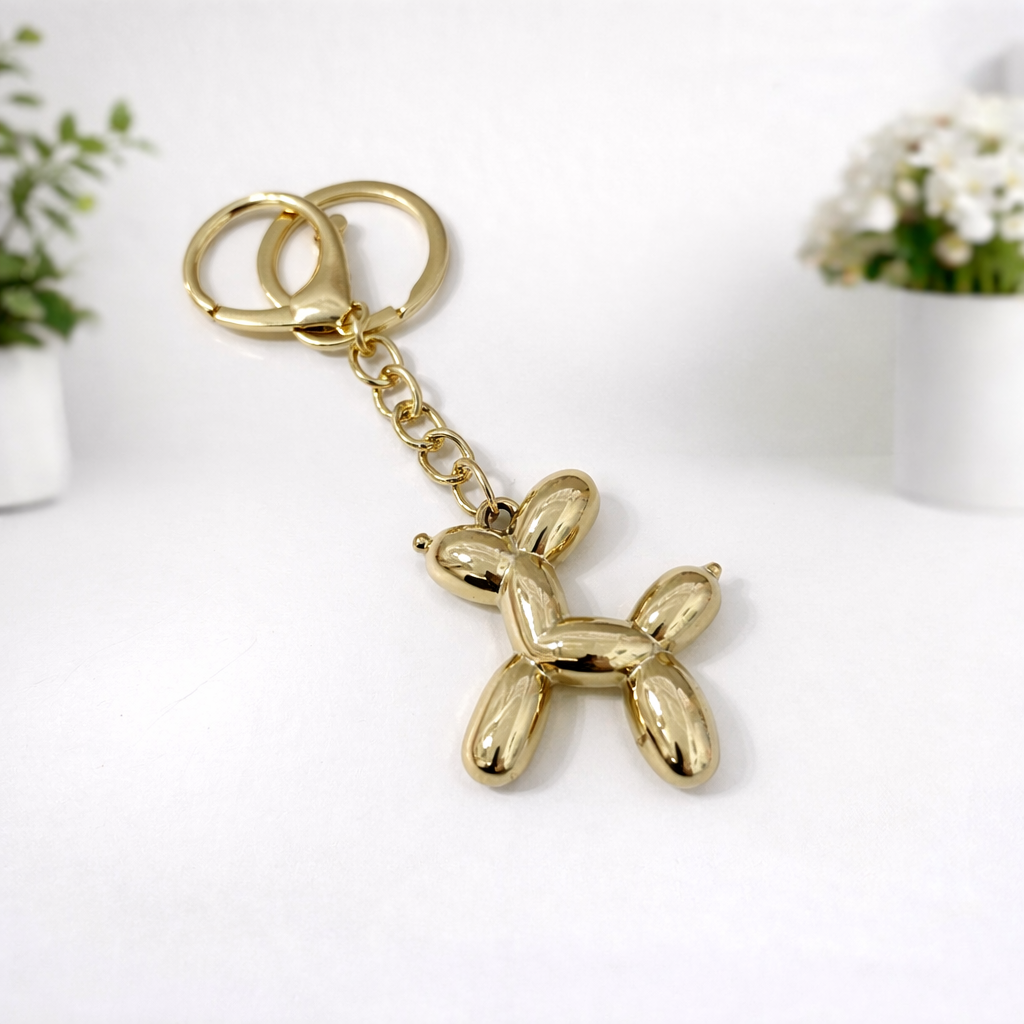 Balloon Dog Keychain