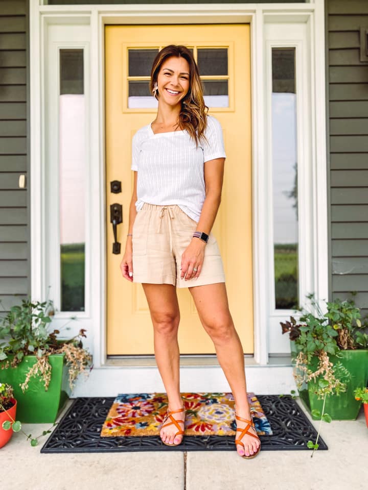 Martha Square Neck Top