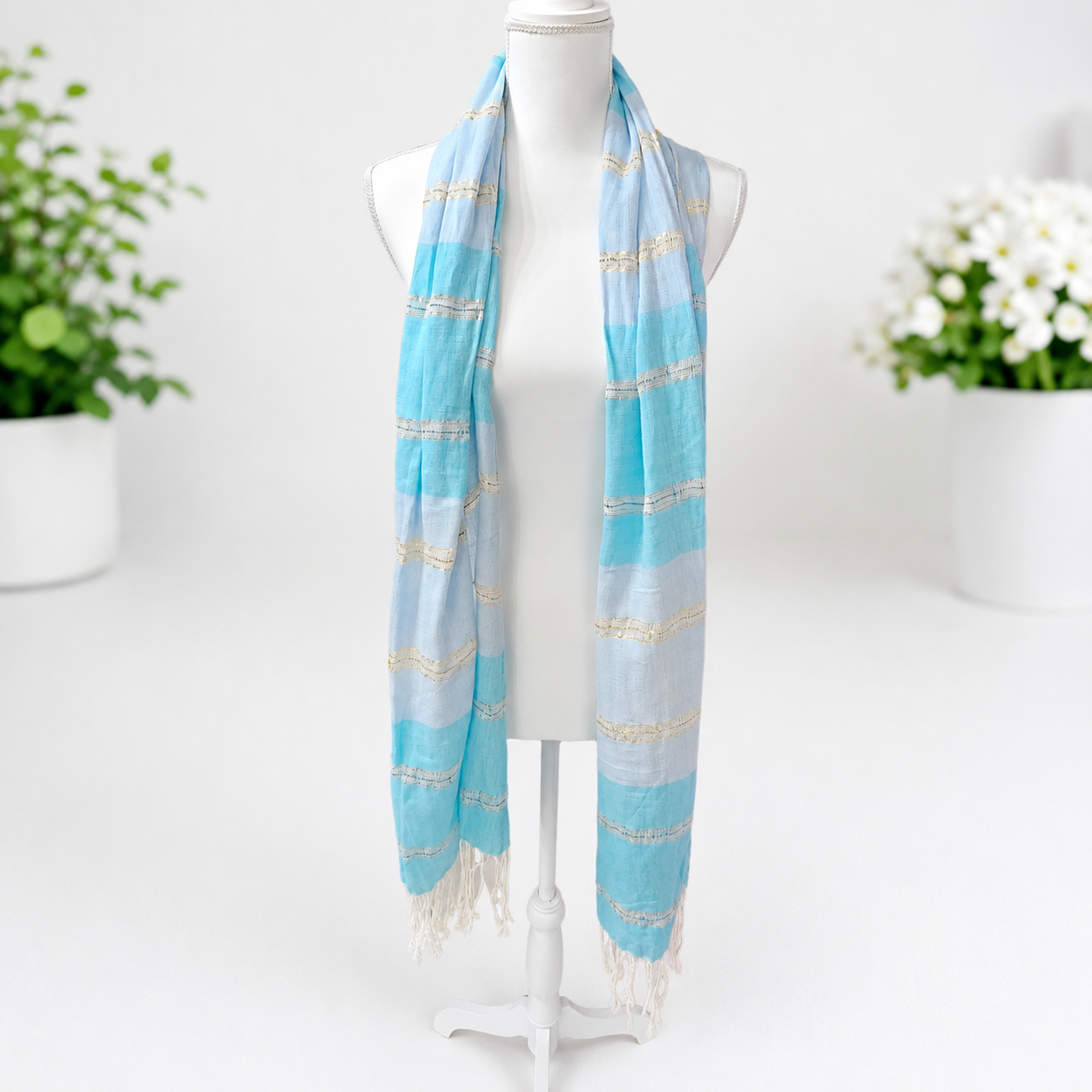 Scarves with Fringe from Portugal