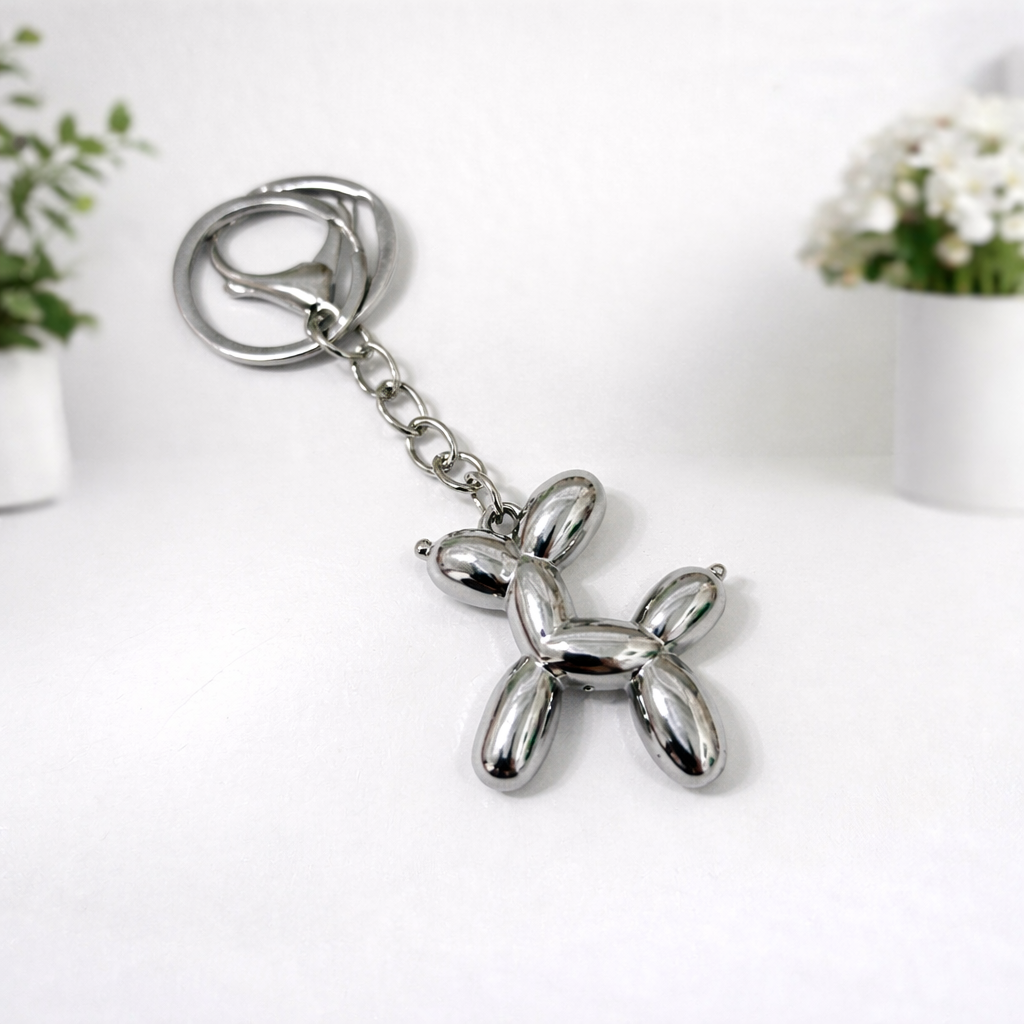 Balloon Dog Keychain