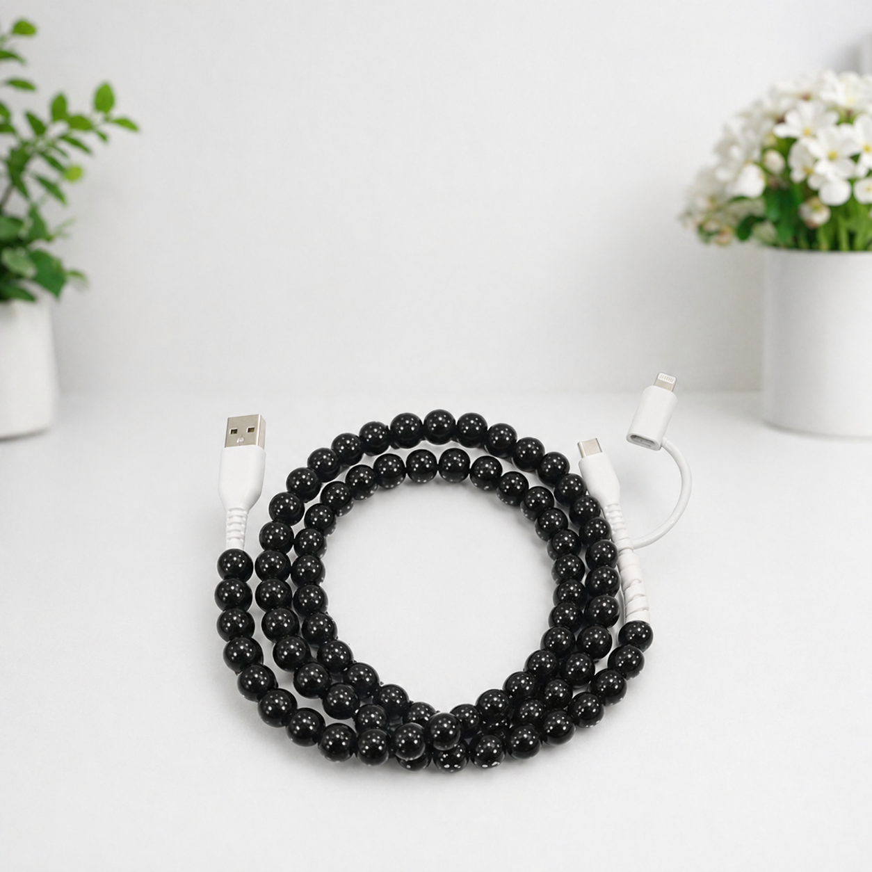 Charging Cord - Beaded