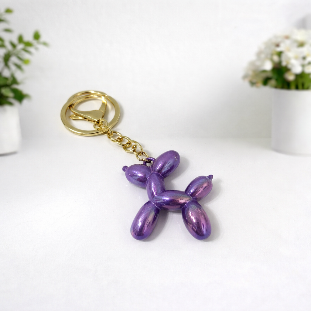 Balloon Dog Keychain