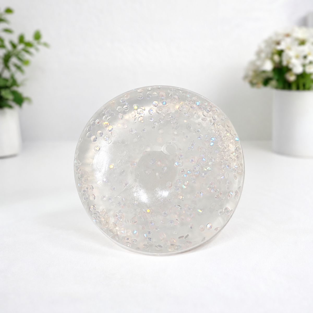 Coconut Oil Diamond Squishy Ball
