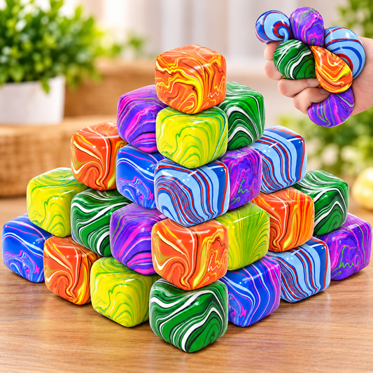 Mini Marble Cube Squish