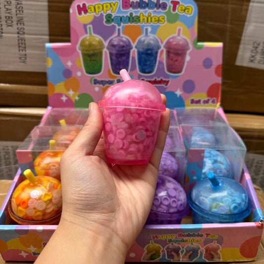 Crackling Crunchy Bubble Tea Squishy