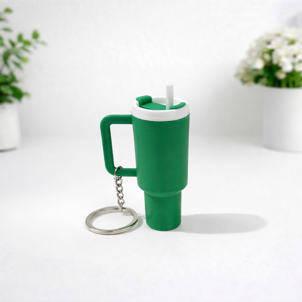 Tumbler Keychain Lip Balm Holder