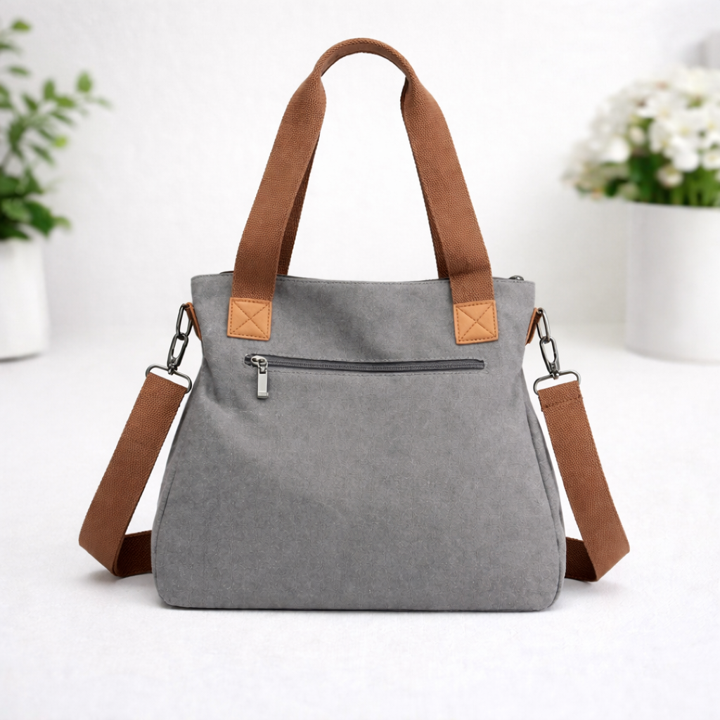 Caitlin - Canvas Satchel