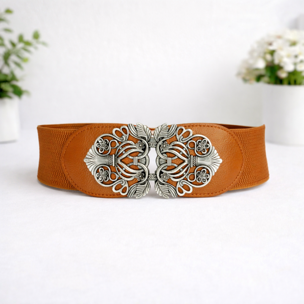 Vintage Bloom Stretch Belt