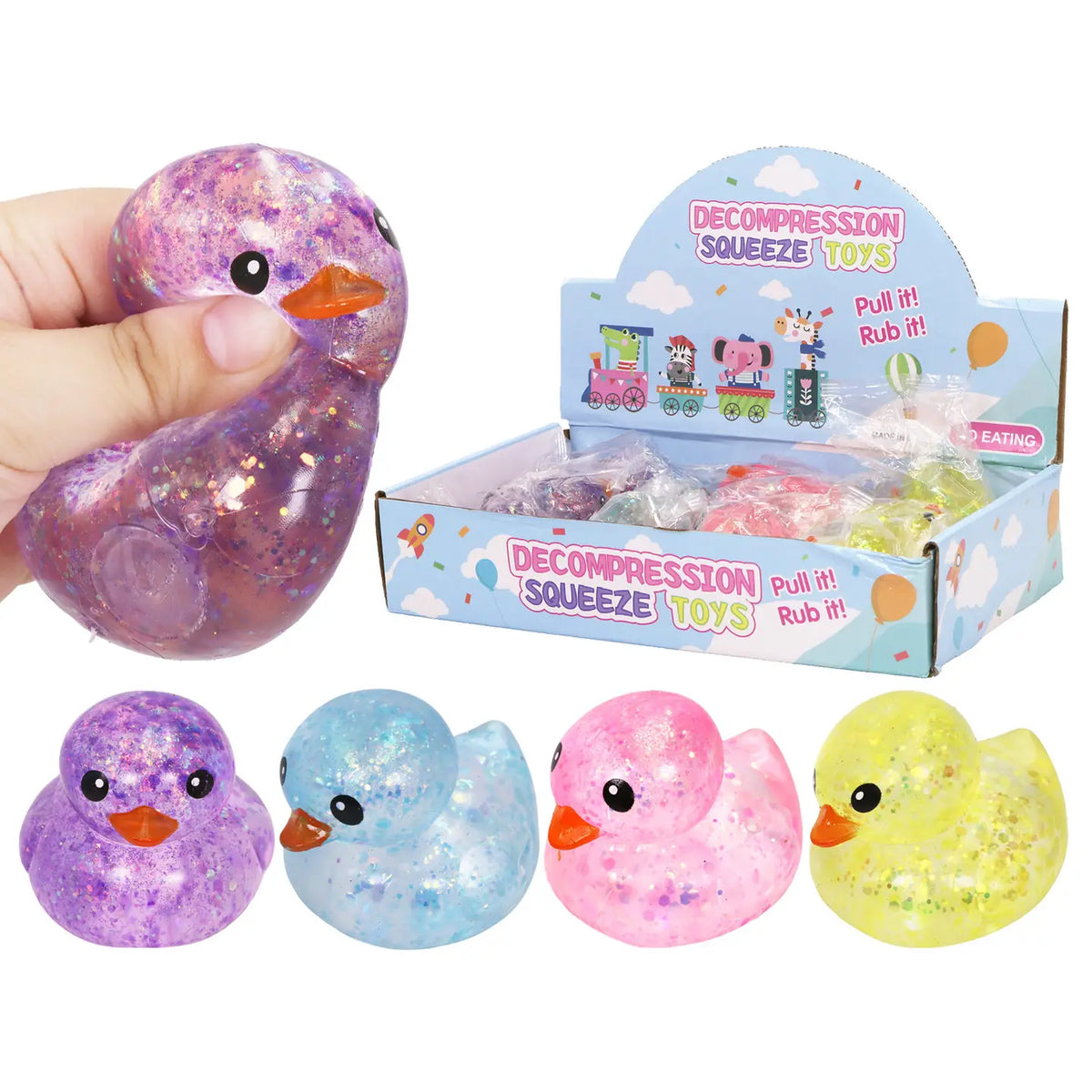 Sugar Squish Rubber Duck Squishy