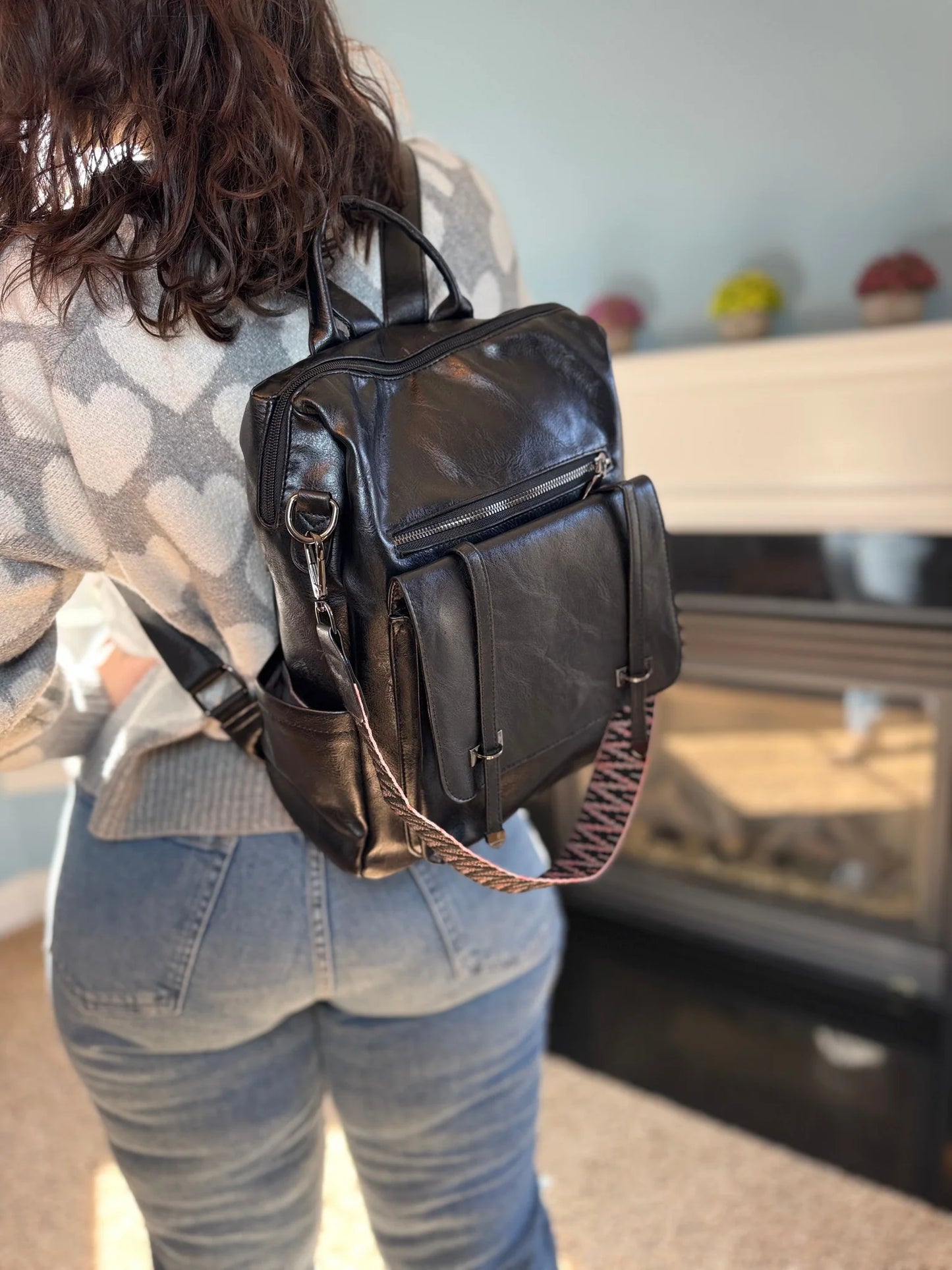 Bridgette Backpack- Black