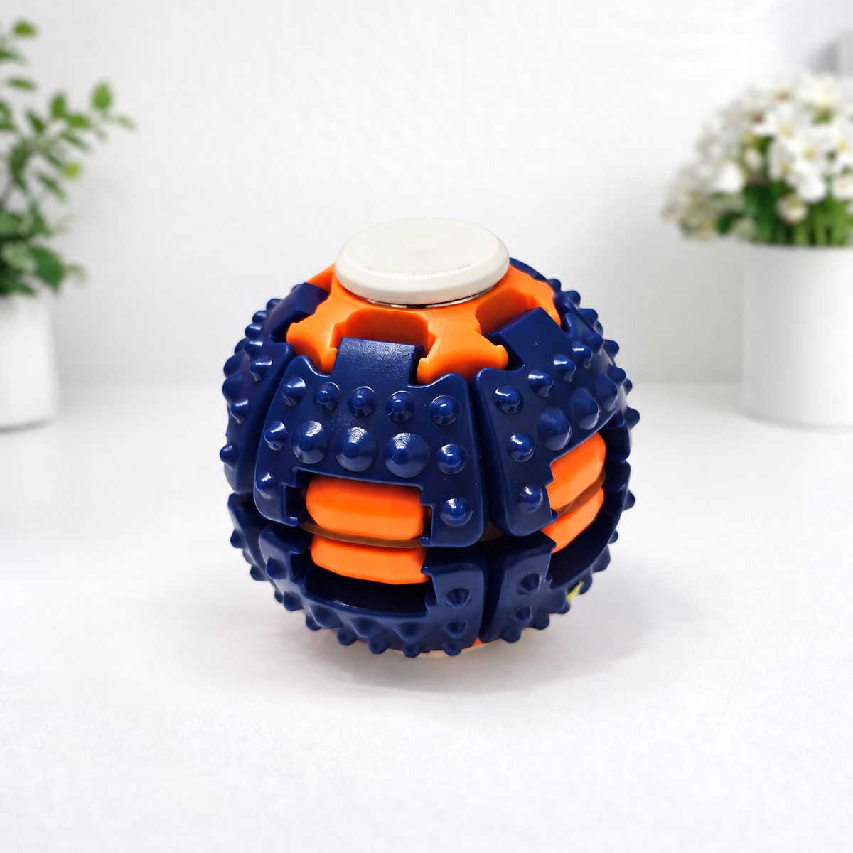 Press & Spin Fidget Ball 🔄✨