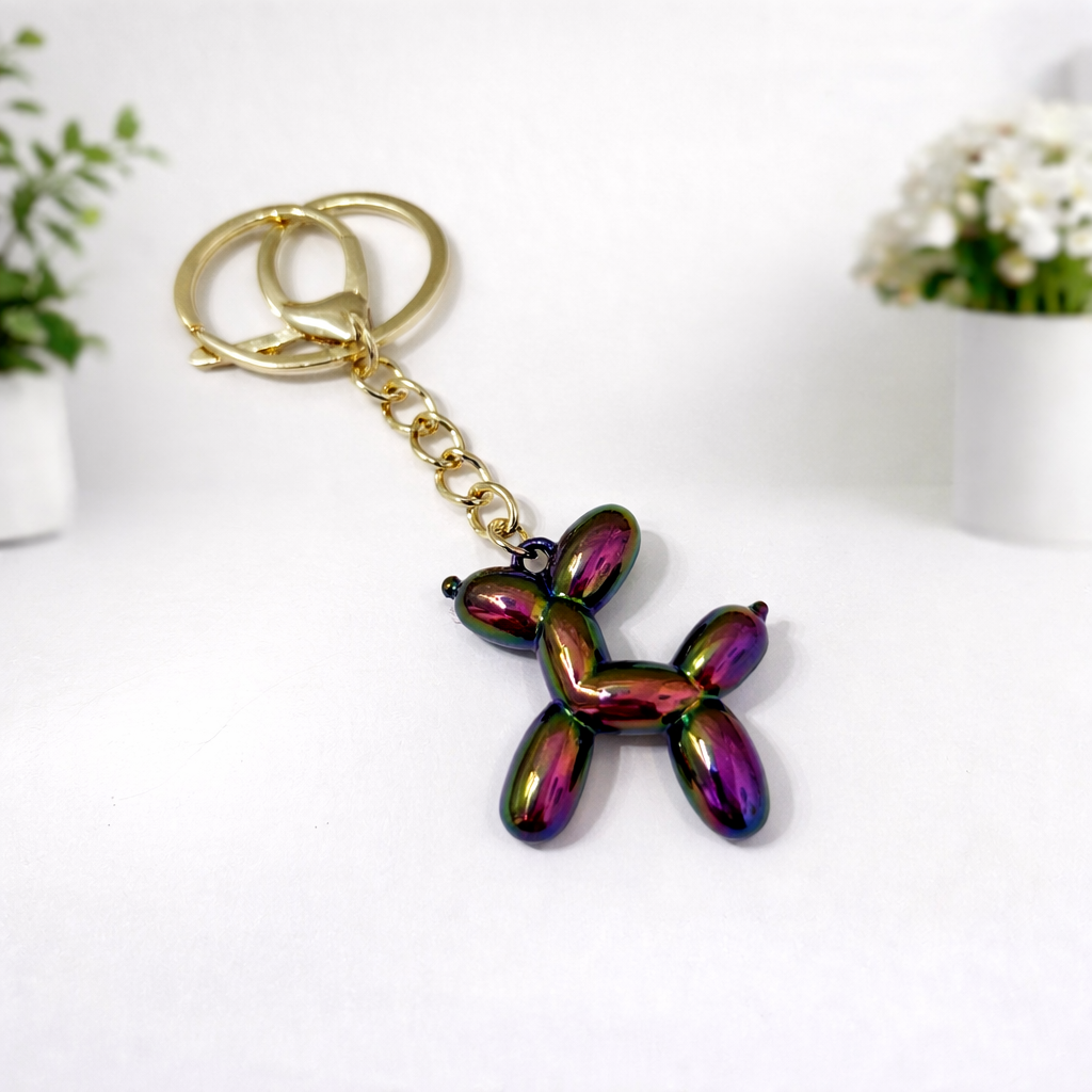 Balloon Dog Keychain